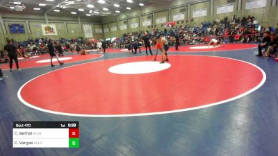 122 lbs Consi Of 16 #2 - Conner Bethel, Selma vs Christian Vargas, Golden Valley