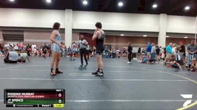 187 lbs Cons. Round 2 - Jt Spence, PSWA vs Phoenix Murray, Palmetto State Wrestling Academy