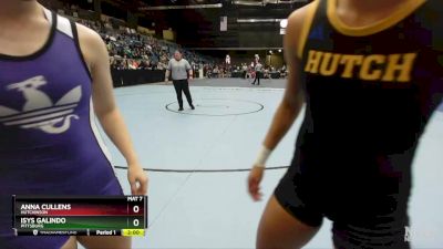 110 lbs Champ. Round 1 - Anna Cullens, Hutchinson vs Isys Galindo, Pittsburg