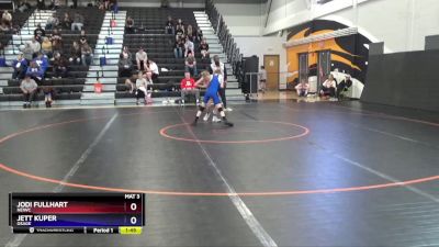 12U-3 lbs Round 3 - Jodi Fullhart, NEIWC vs Jett Kuper, OSAGE