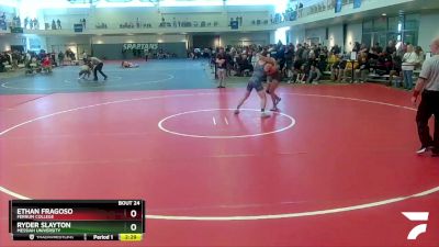 184 lbs Prelim - Ethan Fragoso, Ferrum College vs Ryder Slayton, Messiah University