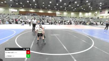 81 lbs Consolation - Rylan Marriott, Carson Valley Wildcats vs Jake Slater, Top Fuelers WC