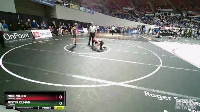 2A/1A-106 Quarterfinal - Mike Miller, Illinois Valley vs Justin Kilman, Colton