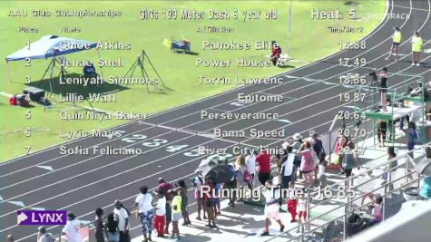 High School Girls' 100m, Prelims 6 - Age 6