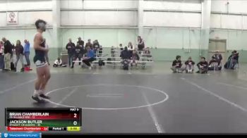 140 lbs Round 7 (8 Team) - Jackson Butler, Dynasty Crusaders vs Brian Chamberlain, PA Alliance Red