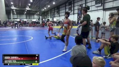 95 lbs Round 3 (4 Team) - Zach Scarborough, RAMPAGE WRESTLING CLUB vs Zachary Leto, GREAT BRIDGE WRESTLING CLUB