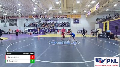 127B Round 1 - Ben Harrell, Spartan Mat Club vs Trapper Masid, MWC Wrestling Academy