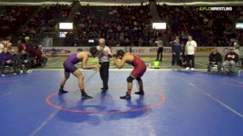 195 lbs 3rd Place - Carson Northwind, Toppenish vs Isaac Clark, Puyallup