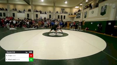 285 lbs Round Of 32 - Robert Tran, Taunton vs Shamus MacLeod, Mansfield