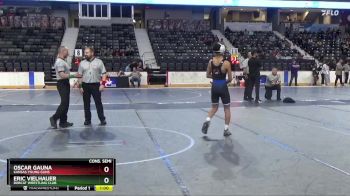106 lbs Cons. Semi - Eric Vielhauer, Bobcat Wrestling Club vs Oscar Gauna, Kansas Young Guns