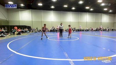 70 lbs Rr Rnd 2 - Liam Garcia, Heat 9U vs Uziah Clark, Oklahoma Elite 9U