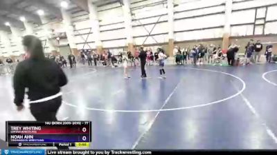 77 lbs Semifinal - Noah Ahn, Timpanogos Wrestling vs Trey Whiting, Uintah Wrestling