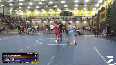 106 lbs Round 1 - Cale Vandermark, High Altitude Wrestling Club vs Coby Fiser, Moen Wrestling Academy