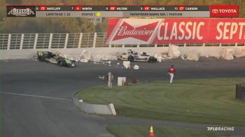 Supermodifieds Crash Hard Into Foam At Oswego Speedway