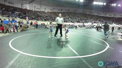 49 lbs Round Of 64 - Maverick Laden, Standfast vs Cooper Reyes, Newcastle Youth Wrestling