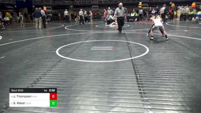 85 lbs Consi Of 16 #2 - Jayden Thompson, Slippery Rock vs Grayson Rakar, Central Cambria