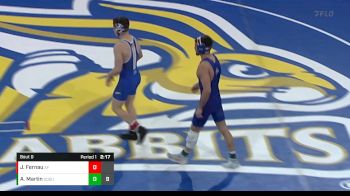 149 lbs Alek Martin, South Dakota State vs Joe Fernau, Air Force