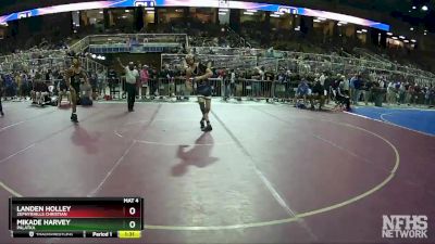 1A 138 lbs Semifinal - Mikade Harvey, Palatka vs Landen Holley, Zephyrhills Christian