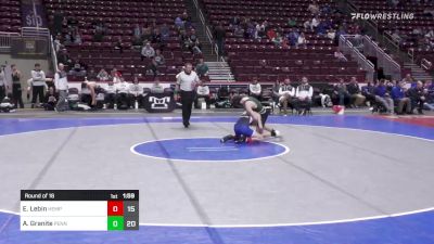 133 lbs Round Of 16 - Ethan Lebin, Hempfield Area vs Anthony Granite, Pennridge