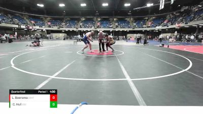 190 lbs Quarterfinal - Christopher Hull, Springfield (Southeast) vs Luke Boersma, Marmion