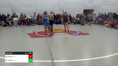 118 lbs Rr Rnd 1 - Brynn Ryan, Hampstead vs Analicia Cotto, Loysville