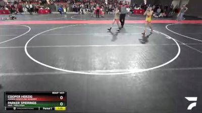 90 lbs Quarterfinal - Parker Spierings, AWA / Mollitium vs Cooper Herzig, Askren Wrestling Academy