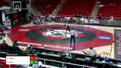 184 lbs Finals (2 Team) - Colin Fegley, Lock Haven vs Triston Wills, Little Rock