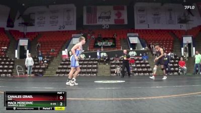 119 lbs Cons. Round 2 - Canales Izrael, SAW vs Mack Moscovic, Shamrock Select