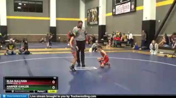 52 lbs Semis & Wb - Harper Kahler, Missouri Black vs Elsa Sullivan, Grand View