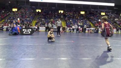 45 lbs Round Of 16 - Steven Mellott, Northern Bedford vs Luke Rehak, Thomas Jefferson