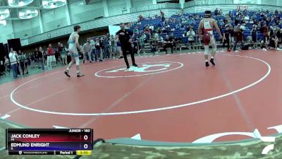 160 lbs Champ. Round 3 - Jack Conley, MI vs Edmund Enright, IL