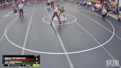 1A/2A 132 Semifinal - Briant Witherspoon, Ninety Six vs Sam Cherichello, Bishop England