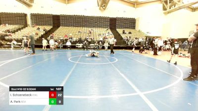 73 lbs Rr Rnd 2 - Ian Schoenebeck, ICWL Bruisers Black N Gold vs Anderson Park, Revival Green