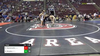 126 lbs Final - Ethan Szerencsits, Northampton Area Hs vs Dillon Murphy, Bethlehem Catholic Hs