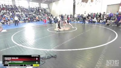 184 Boys Semifinal - Mason Walsh, Carlsbad vs Callen O`Mahoney, Poway