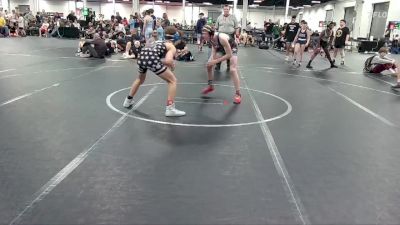 120 lbs Round 2 (8 Team) - Anthony Barrett, 84 Athletes vs Reid Stoddard, Mat Warriors