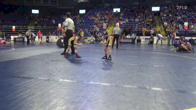 50 lbs Quarterfinal - Tessa Skvarj, West Allegheny vs Charlotte Calvin, Seneca Valley