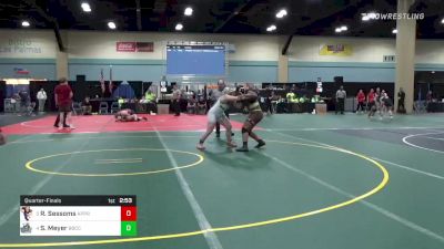 170 lbs Quarterfinal - Raya Sessoms, Apprentice (W) vs Samantha Meyer, Big Bend CC (W)