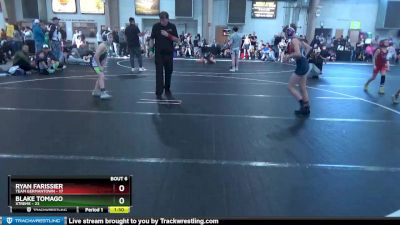 80 lbs Round 3 - Ryan Farissier, Team Germantown vs Blake Tomago, Xtreme