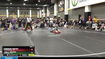91 lbs Round 2 (4 Team) - Ella Henning, MN Storm 2 vs Siera Becker, Grand View WC