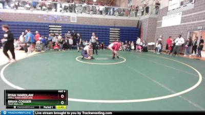 235 lbs Round 3 - Ryan Wardlaw, Small Town Wrestling vs Brian Cogger, Team Real Life