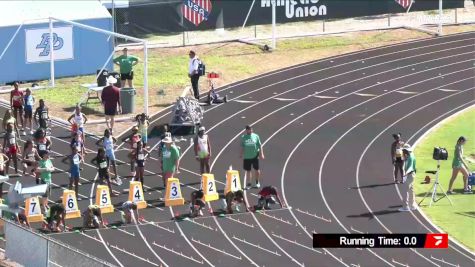 Youth Girls' 100m, Prelims 2 - Age 11
