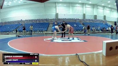 285 lbs Cons. Round 3 - Enrique Guerrero, OH vs Tanner Craft, MI