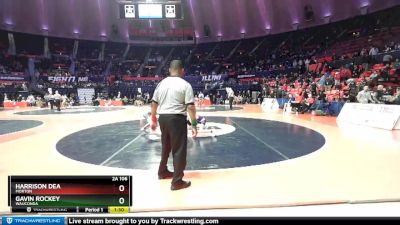 2A 106 lbs Quarterfinal - Harrison Dea, Morton vs Gavin Rockey, Wauconda