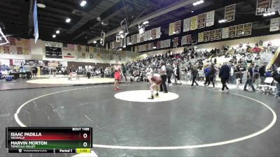 144 lbs 7th Place Match - Marvin Morton, Temecula Valley vs Isaac Padilla, Vacaville