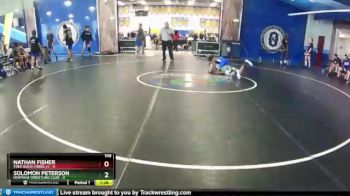 106 lbs Round 4 (8 Team) - Nathan Fisher, Free-Buch-Creek #1 vs Solomon Peterson, Heritage Wrestling Club