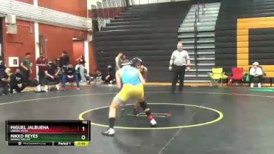 126 lbs Cons. Round 1 - Nikko Reyes, Spring Valley vs Miguel Jalbuena, Sierra Vista