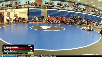 102 lbs Round 1 (4 Team) - River Lilly, Franklin Community vs Andrew Wilkins, Portage