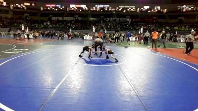 60 lbs Round Of 32 - Damiano DePinto, Wrecking Crew Wrestling Academy vs Cameron Ganiel, Upper Township