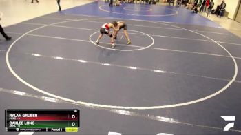 95 lbs Semis & 1st Wrestleback (8 Team) - Rylan Gruber, Pierz vs Oaklee Long, ANML